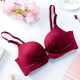 Zodiac year red wedding newlyweds couple underwear set three-piece set with bra couple underwear ice silk