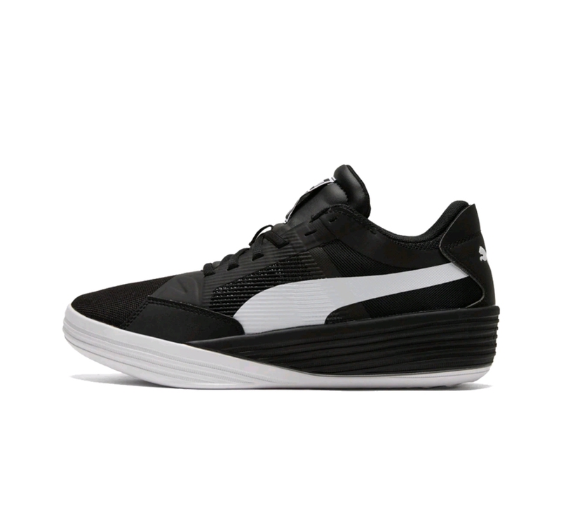 Wang Laiqin's Same Style | Black Practical Basketball Shoes for Men and Women Puma Summer Low-Top Sneakers Clyde195509