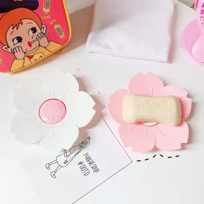 Girl heart sakura fat toilet box Toilet powder room creative drain cute dormitory household large Japanese toilet box