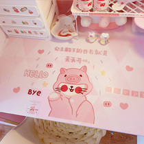 Cute stickers ins girl heart room decoration wall wardrobe Wall dormitory waterproof self-adhesive wall stickers