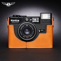 TP Original Konica Kkonica C35 EF3 FD AUTO S3 Camera Bag Genuine Leather Glue Roll Machine Protective Sleeve