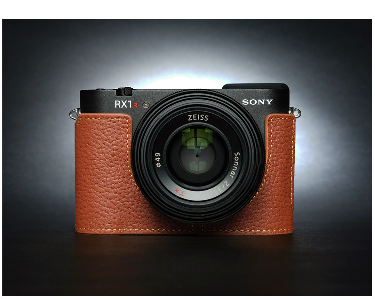Camera Cowhide Bag Body BOX Case for Sony RX1RM3 RX1R3 Body