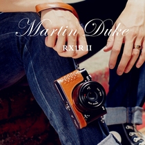 Martin Duke Italian cowhide SONY SONY RX1Rii leather case RX1R2 camera bag half set of handles