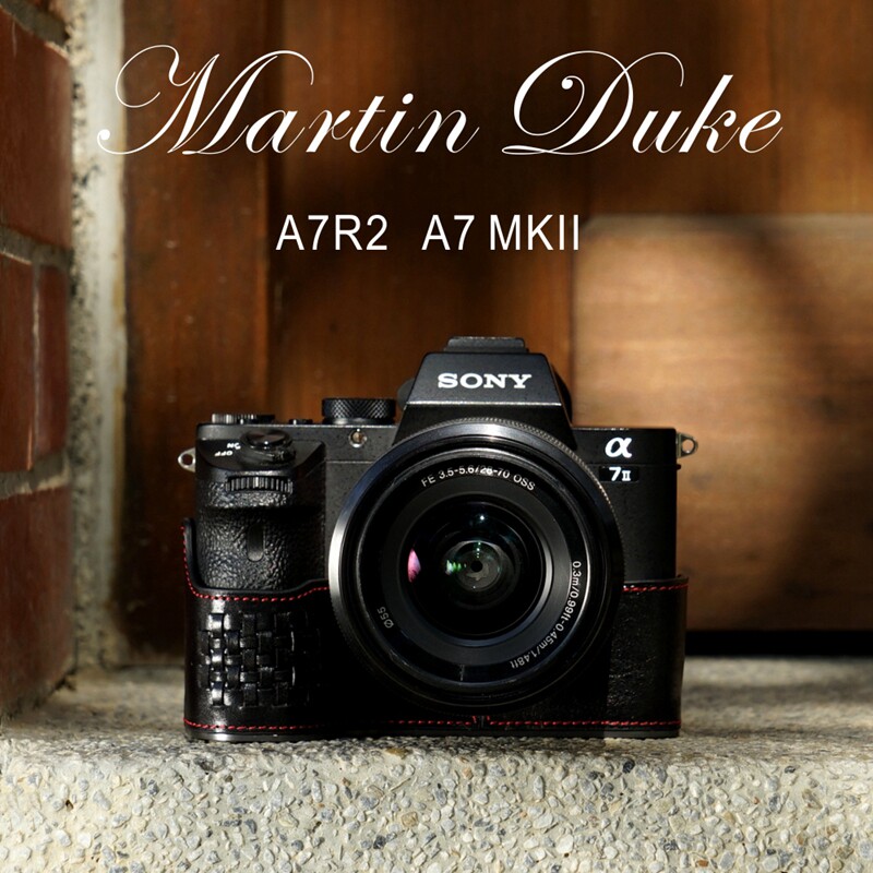 Martin Duke Italian cowhide leather case for Sony A7M2 camera bag A7ii A7R2