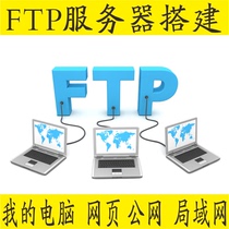 FTP server setup software SFTP Build shared web pages My computer LAN Public network access