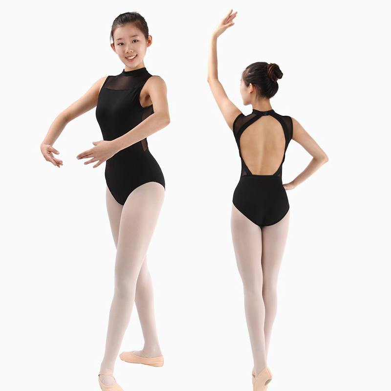 Dan Poetry GoXX_ENCODE_CASE_CAPS_LOCK_Off's New Ballet Dresses Training Suit To Serve WG06057 Standout With Big Open Back Parquet Body Suit-Taobao