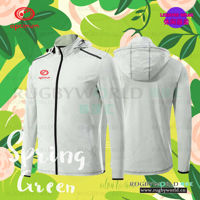 2022optimum sports jacket men's spring outdoor quick-drying running training rainproof hooded top windbreaker