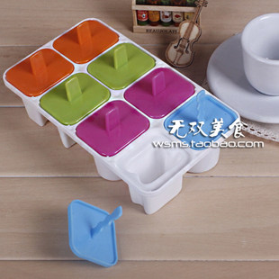  Summer heat stroke Creative Dogge Letter with lid Ice Box Mold Homemade Stick Ice Rink Molds