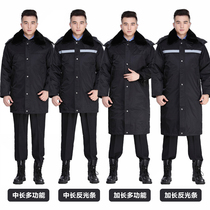 Thickened Multi-functional clothing cotton big clothes warm and chill wear for men and women Great clothes property Winter security lengthened tooling cotton clothes