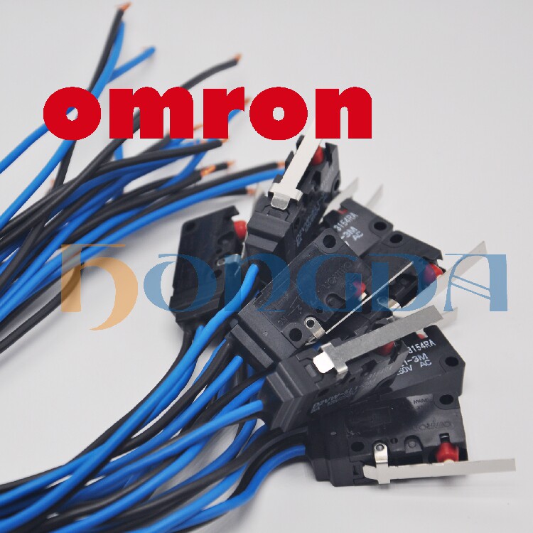 New original OMRON OMRON micro switch D2VW-5L1-3M waterproof with cable normally open