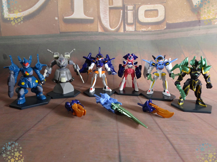 Bandai, box, constructor, minifigure, Japanese version