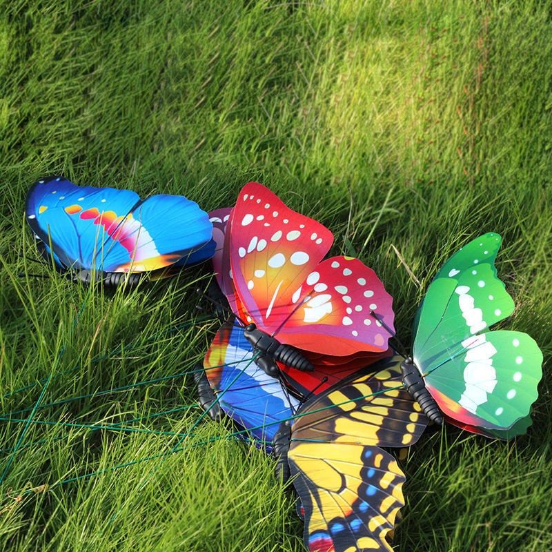 Waterproof Butterfly Decorations for Outdoor Use 30cm Double-Layered Butterfly Inserts, Pvc Waterproof Butterflies, Plastic Butterflies Waterproof Butterfly Decorations for Outdoor Use 30cm Double-Layered Butterfly Inserts, Pvc Waterproof Butterflies, Plastic Butterflies