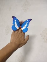 Синее кольцо, 5 см, 6 размер