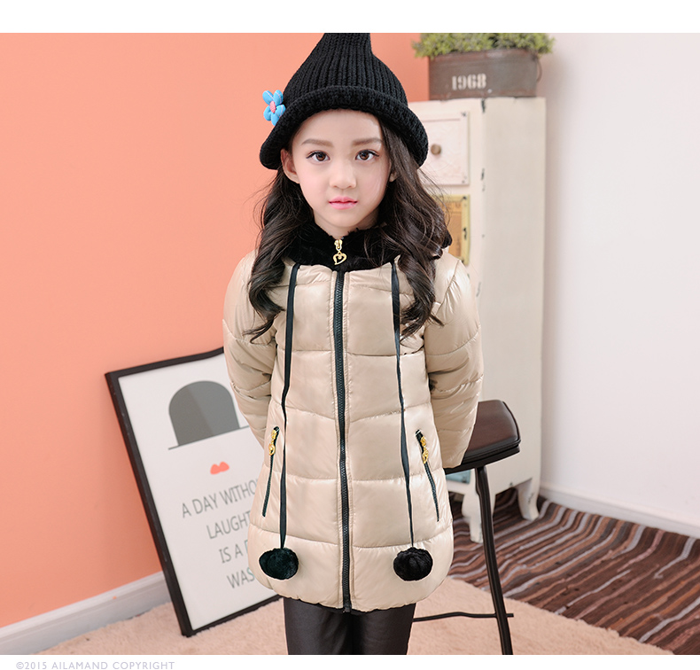 Manteau pour fille AILARMAND - Ref 2164243 Image 34