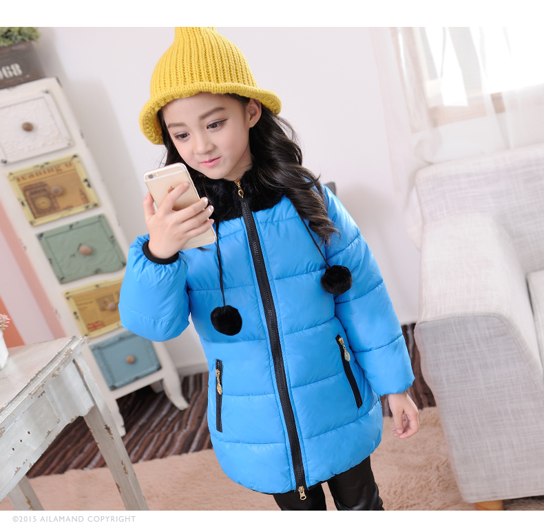 Manteau pour fille AILARMAND - Ref 2164243 Image 31