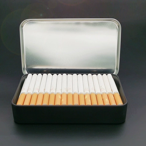 Вместительный и большой металлический портсигар, портативная система хранения