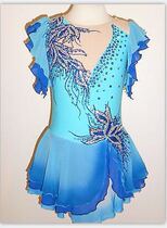 Zhuobao custom figure skating costume figure skating performance clothing children adult womens skirt E21