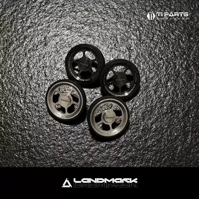 TI PARTS new 66 76mm titanium alloy easy wheel brompton folding car small cloth is suitable