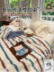Category A maternal and infant grade children's cotton soybean summer cool quilt pure cotton single and double cartoon machine washable air-conditioned thin quilt core