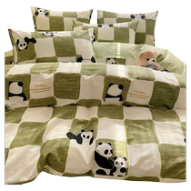 Cartoon pure cotton quilt cover single piece 100 pure cotton quilt cover 150x200x230 childrens single quilt student dormitory male