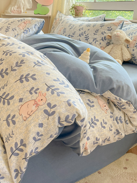 Thickened Autumn and Winter Single New Arrival Cotton Sanding Duvet Cover