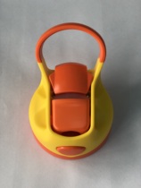 Little yellow duck straw Thomas Pony Penguin family deformed police car Sports Cup Cup cover nozzle accessories