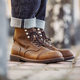 Madden first layer cowhide 8111 work boots men's winter American western retro casual shoes paratrooper boots Martin boots