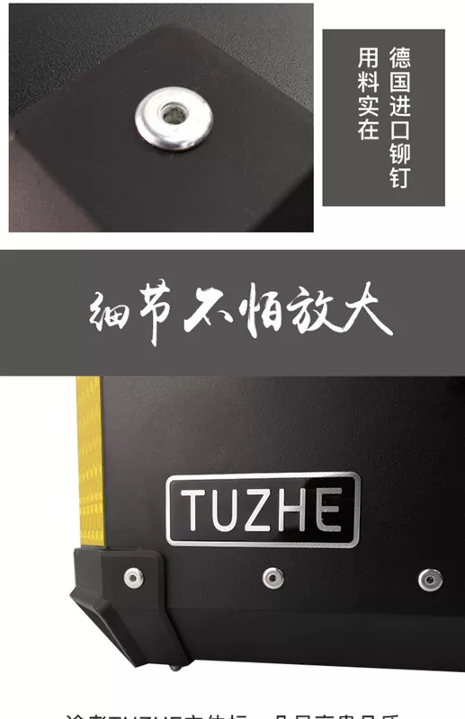 GW250 bên hộp xe máy hợp kim nhôm hộp đuôi CB190X Huanglong 300 bay đến DL250 gió mùa xuân NK400 cách - Xe gắn máy phía sau hộp thùng sau xe máy nhôm