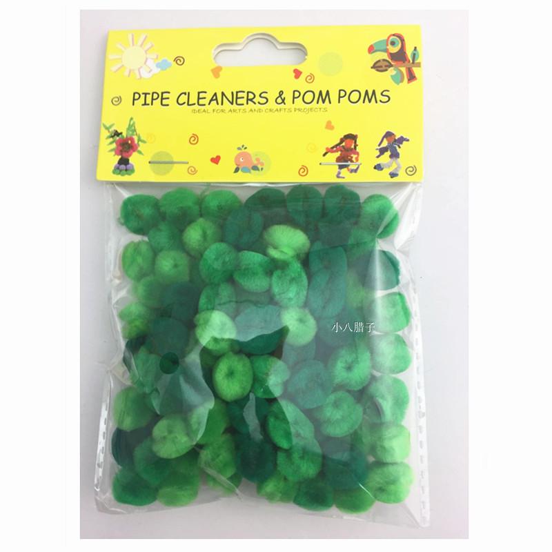 Sáng tạo DIY sang trọng bóng Giáng sinh trang trí tóc bóng mẫu giáo làm bằng tay Giáng sinh phụ kiện cây gốc thiệp handmade
