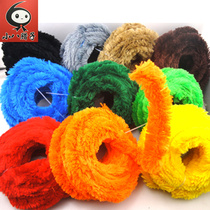  Little eight crayons creative DIY ultra-long ultra-thick twist stick wool strips Wool roots Plush strips Childrens handmade materials