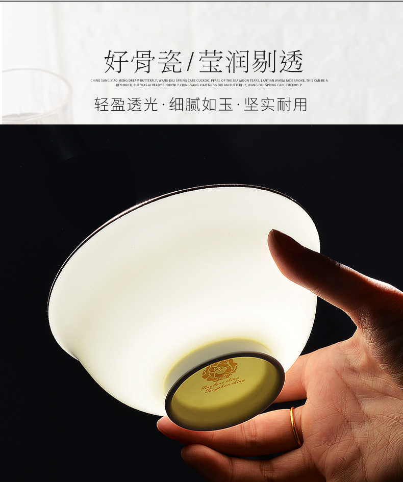 Light much tableware wind dishes suit household in Europe and the Nordic ipads bowls dish bowl chopsticks suits for spring of high - end gift box packaging