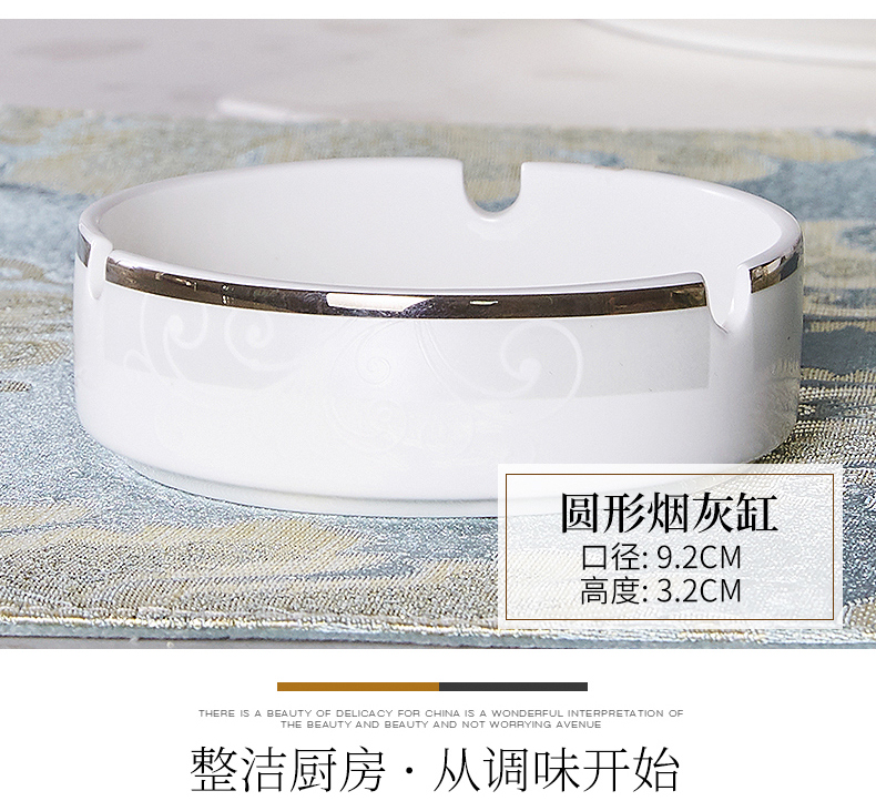 Red peony ipads porcelain tableware POTS ears thickening home soup pot Fang Guo pot rice cooker big spoon, spoon, run out