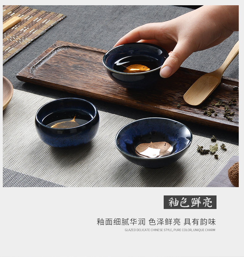 Red peony process really Ye Jian light ceramic cups cups sample tea cup single master cup kunfu tea cup