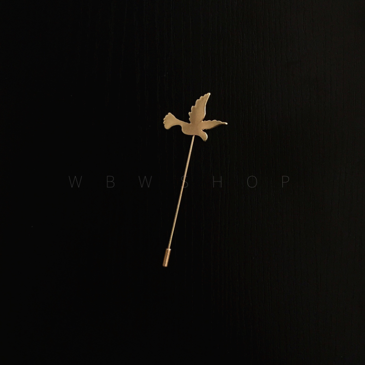 Broche en Alliage argent plaqué or - Ref 1170132 Image 4