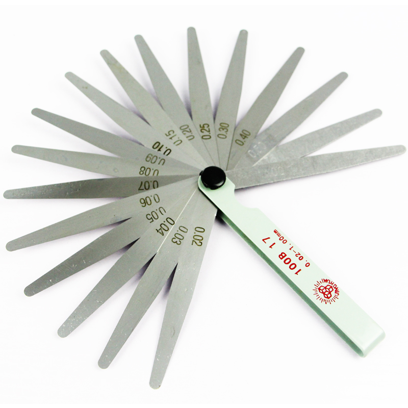 Щуп для измерения зазоров zva0018. Набор щупов т 914. 02. 0,05 - 1,00мм, 13шт 4325-h13_z01. Щуп для измерения зазоров l-100 мм 0.