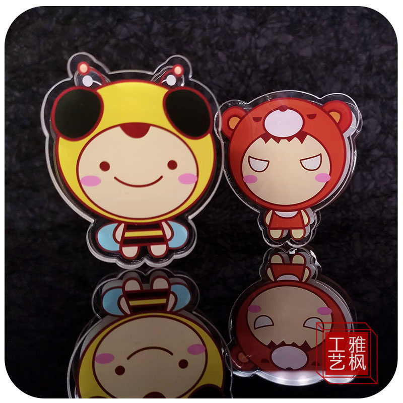 Diy Press Clip PP Clip Customized Star Animation Cartoon Periphers Handbook Clips Q Clippers