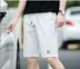 Quần short cotton thể thao nam hè Hàn Quốc quần cotton giản dị năm quần lỏng quần đi biển quần ngủ nam Quần short
