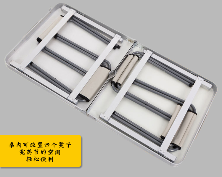 Bàn gấp 1,2 m bàn ăn bàn ăn bàn cờ vua bàn nhỏ bàn di động bàn quảng cáo bàn hình chữ nhật - Bàn bàn học thông minh gấp gọn