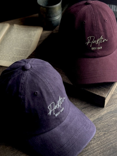 Bestguy/American-Style Oversized Fashion Deep-Top Baseball Cap for Men, Retro Deep-Brimmed Cap for Women, Wide Purple New Soft Model