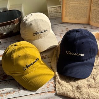 New American-Style High-Quality Large-Brim Baseball Cap for Men, Yellow Bright Sun Hat for Women, Deepened Small Yellow Hat with Wide Brim