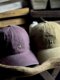 Original washed deep top big head retro baseball cap men's sun visor peaked cap women's beige deepened sun hat letters