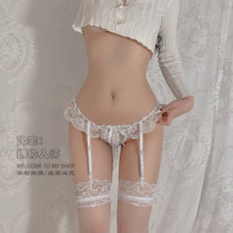 Have you in your arms * Beauty Peach Sexy Harness Socks Black Silk Stockings Slim love Lace Pendant Socks with underpants