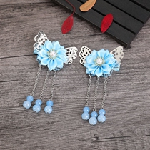 Childrens ancient wind flow Su hairpin girl hair accessories The little girl Han clothes head decorated with summer baby Jane about little fresh hairpin