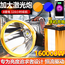 LED headlamp strong light rechargeable ultra-bright long-range 8000 head-mounted 8 lithium-ion laser outdoor waterproof mine lamp xenon lamp