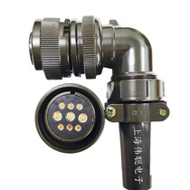 9 Core US Air Label Air Plug 20-18S Taida Anhuan Encoder Connector Servo Motor Power Joint