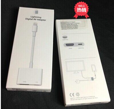 Apple original dress iphone6 7 8 11 ipad HDMI high picture quality TV movie connecting line