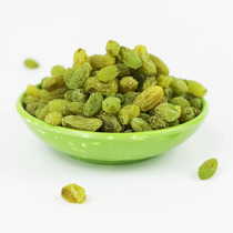 Xinjiang specialty original flavor Turpan premium new emerald raisins leave-in 500g
