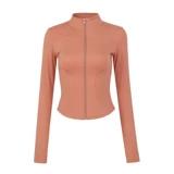 Одежда для йоги, спортивная дорожная куртка, лонгслив для спортзала, новый цвет, облегающий крой