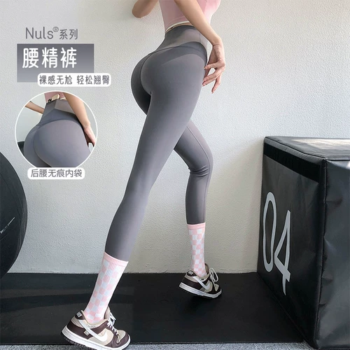 Леггинсы, штаны, комбинезон для спортзала, новый цвет, высокая талия, в обтяжку, для бега