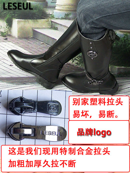 马靴子男高筒真皮牛皮阅仪仗队24年英伦秋冬季男长骑士皮靴尖头